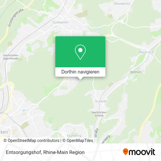 Entsorgungshof Karte