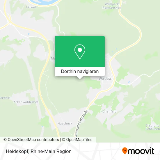 Heidekopf Karte