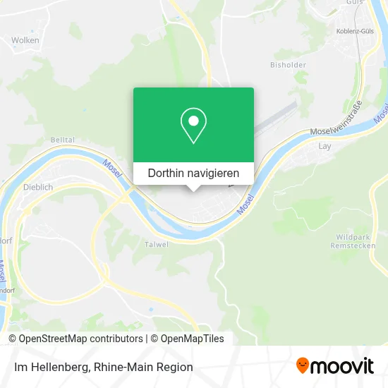 Im Hellenberg Karte