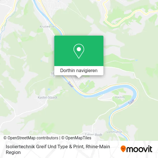 Isoliertechnik Greif Und Type & Print Karte