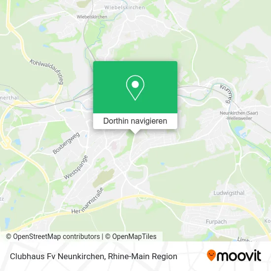 Clubhaus Fv Neunkirchen Karte