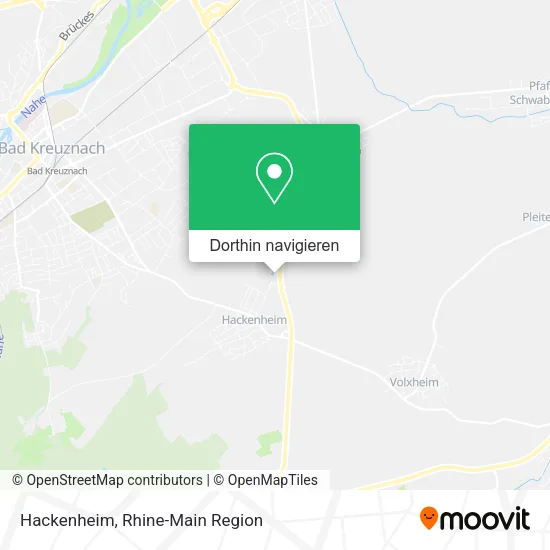 Hackenheim Karte