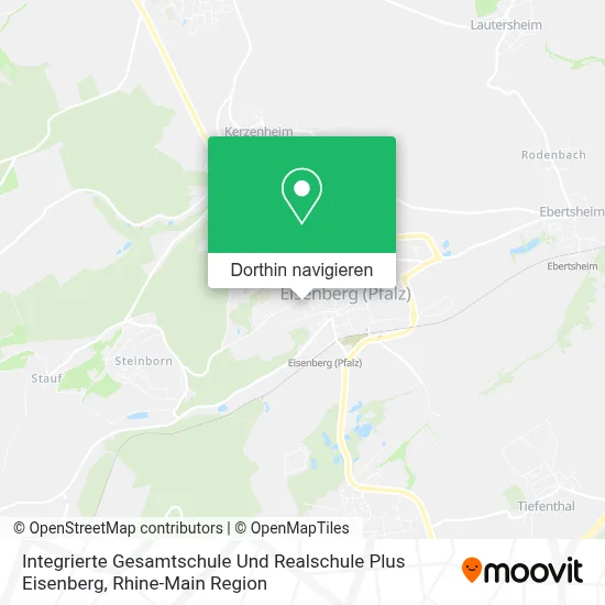 Integrierte Gesamtschule Und Realschule Plus Eisenberg Karte