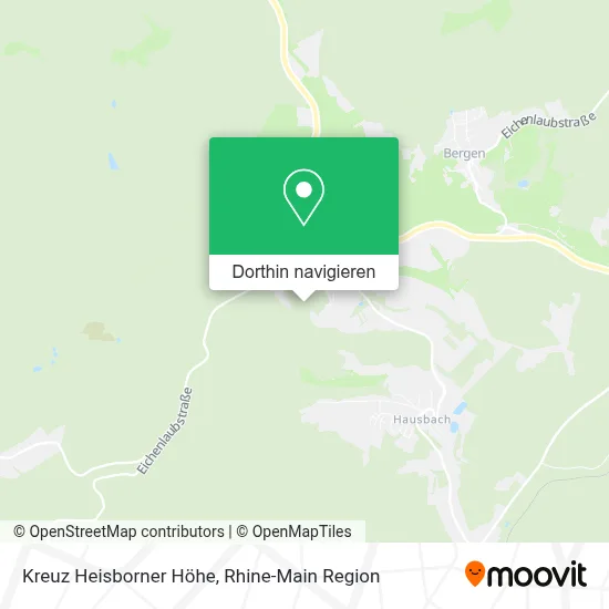 Kreuz Heisborner Höhe Karte