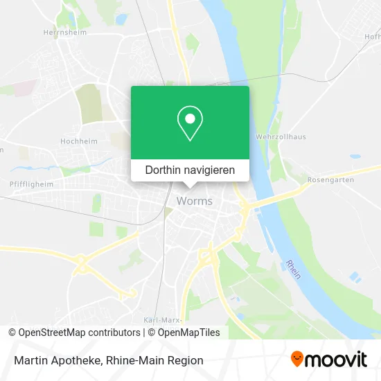 Martin Apotheke Karte