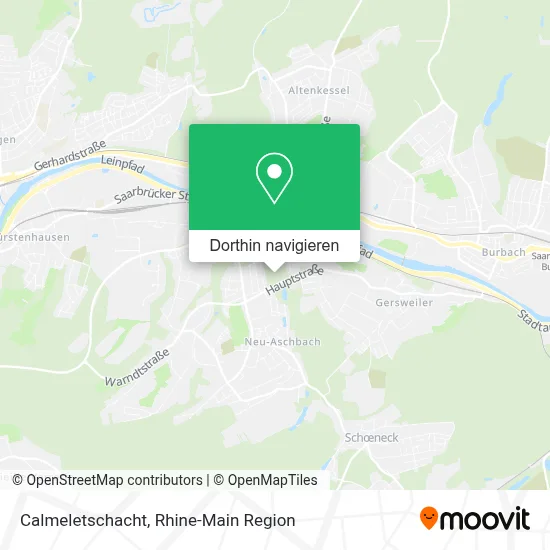 Calmeletschacht Karte