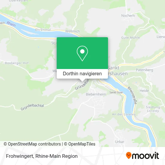 Frohwingert Karte