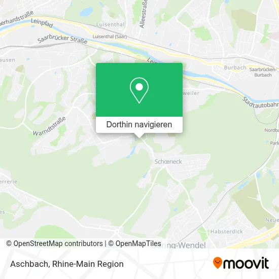 Aschbach Karte