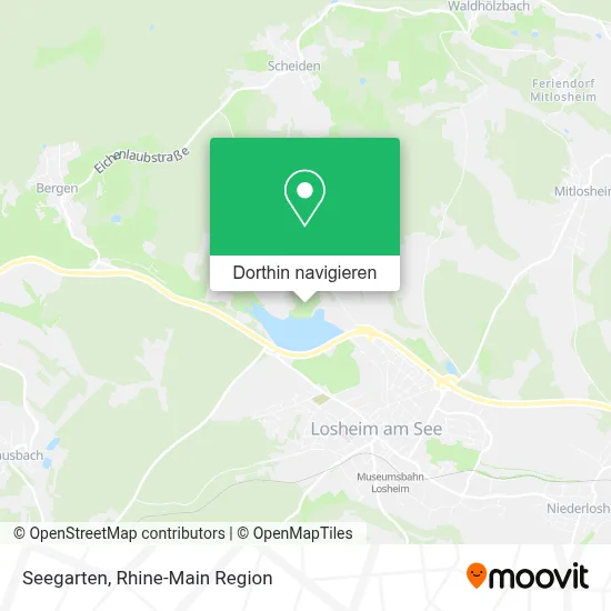 Seegarten Karte