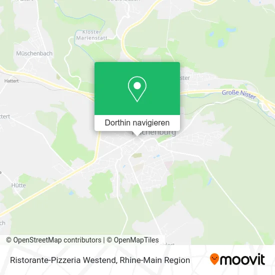 Ristorante-Pizzeria Westend Karte