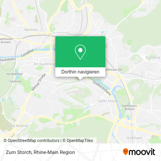 Zum Storch Karte