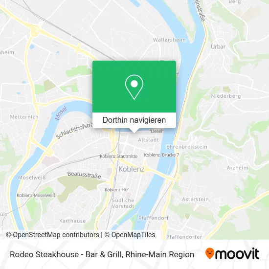 Rodeo Steakhouse - Bar & Grill Karte