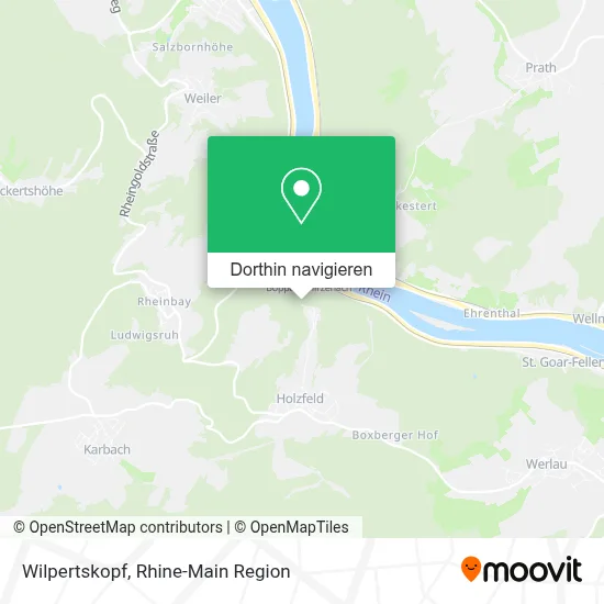 Wilpertskopf Karte