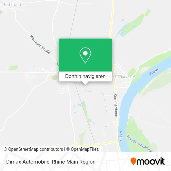 Dimax Automobile Karte