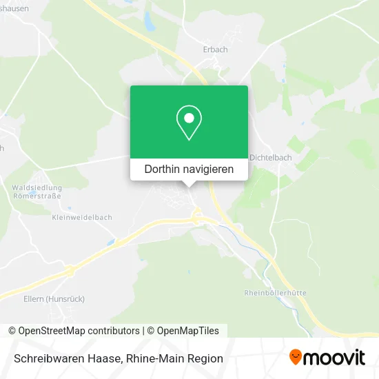Schreibwaren Haase Karte