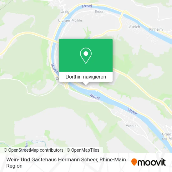 Wein- Und Gästehaus Hermann Scheer Karte