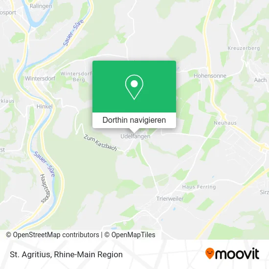 St. Agritius Karte