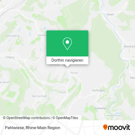 Pahlwiese Karte