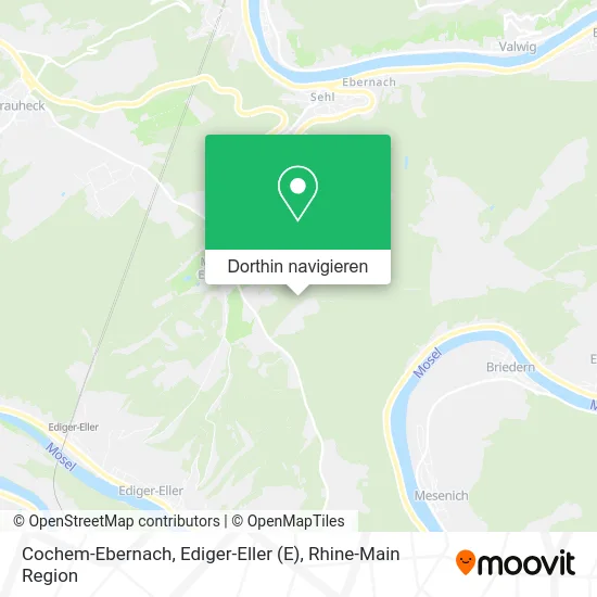 Cochem-Ebernach, Ediger-Eller Karte