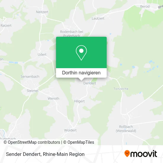 Sender Dendert Karte