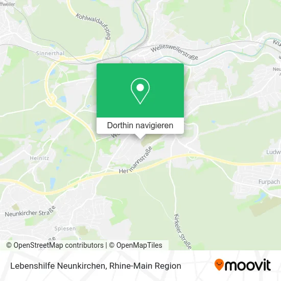 Lebenshilfe Neunkirchen Karte