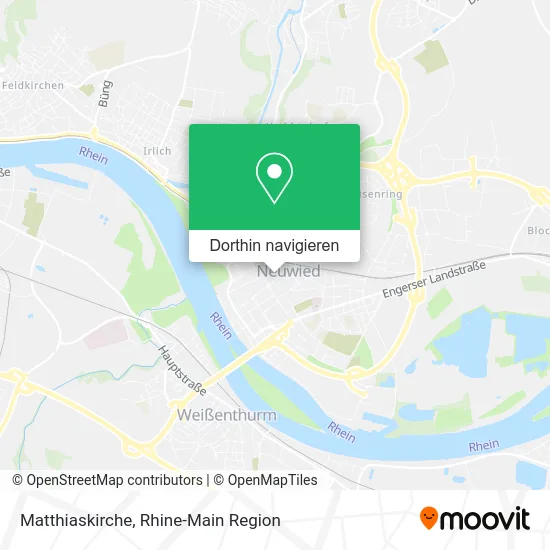 Matthiaskirche Karte