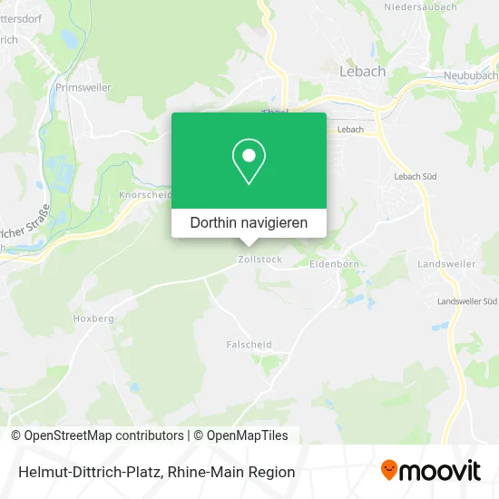 Helmut-Dittrich-Platz Karte