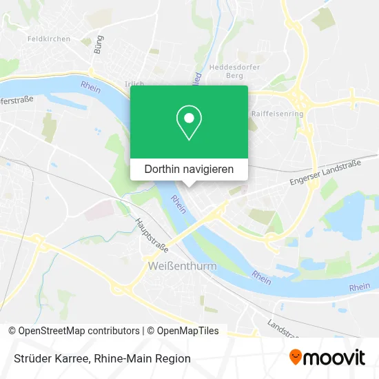 Strüder Karree Karte