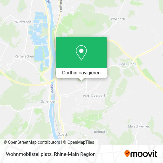 Wohnmobilstellplatz Karte