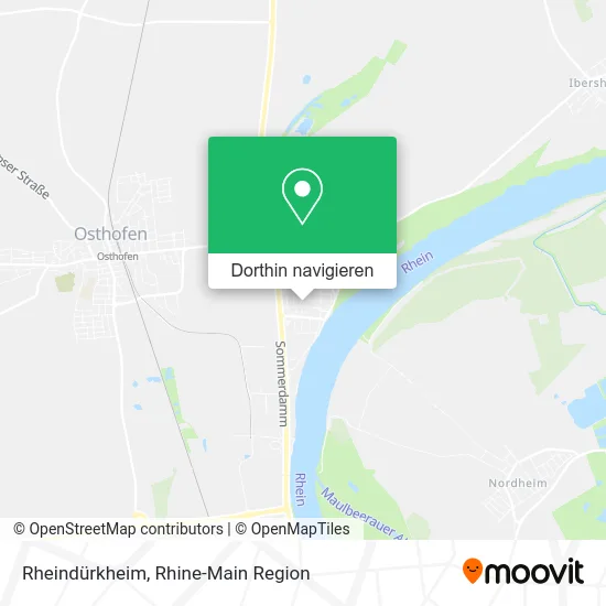 Rheindürkheim Karte