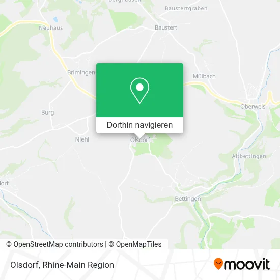 Olsdorf Karte