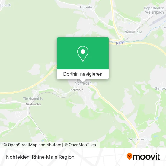Nohfelden Karte