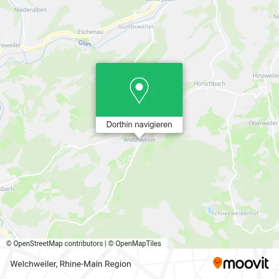Welchweiler Karte