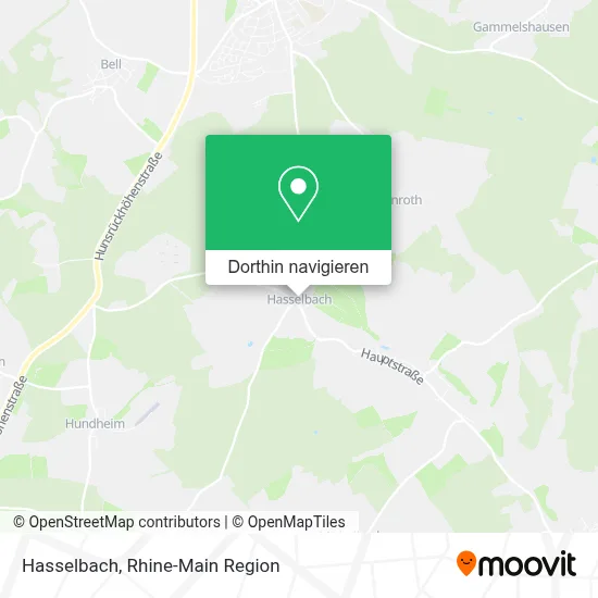 Hasselbach Karte
