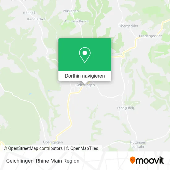 Geichlingen Karte
