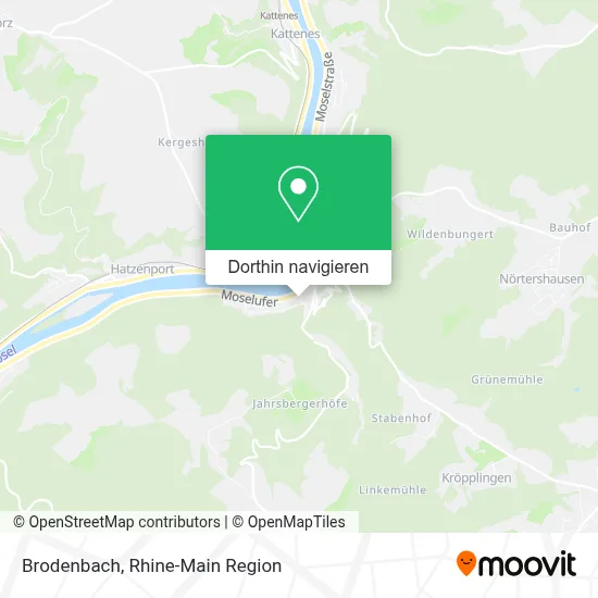Brodenbach Karte