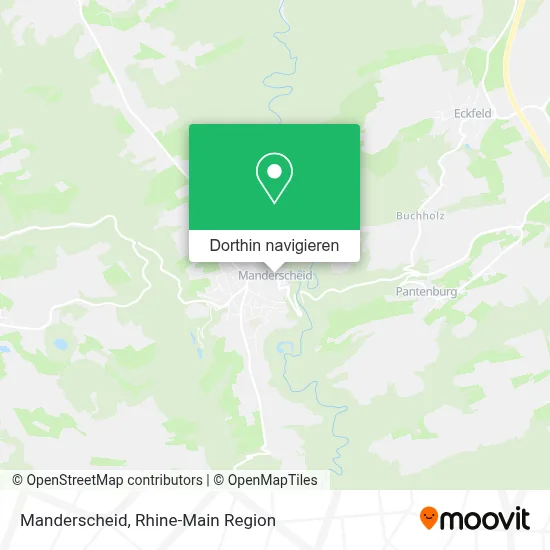 Manderscheid Karte
