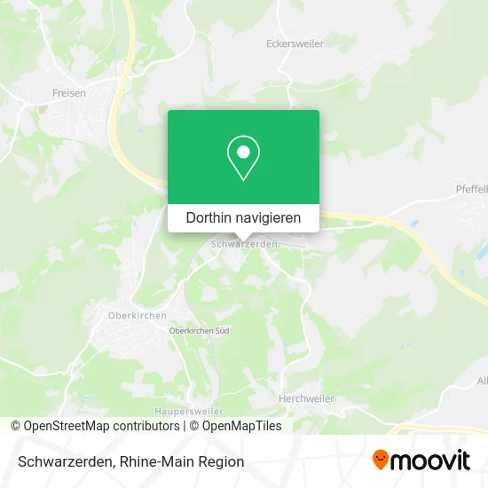Schwarzerden Karte