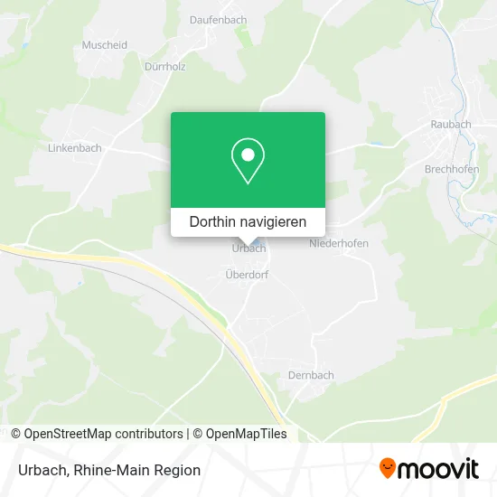 Urbach Karte