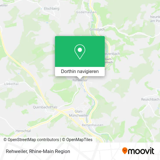 Rehweiler Karte