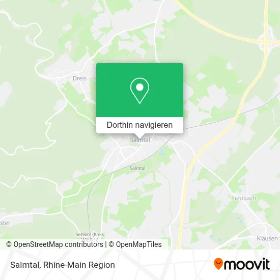 Salmtal Karte