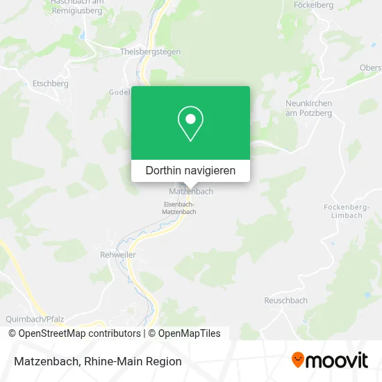 Matzenbach Karte