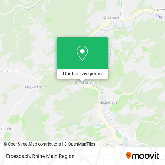 Erdesbach Karte