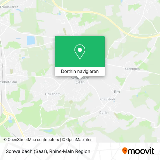 Schwalbach (Saar) Karte