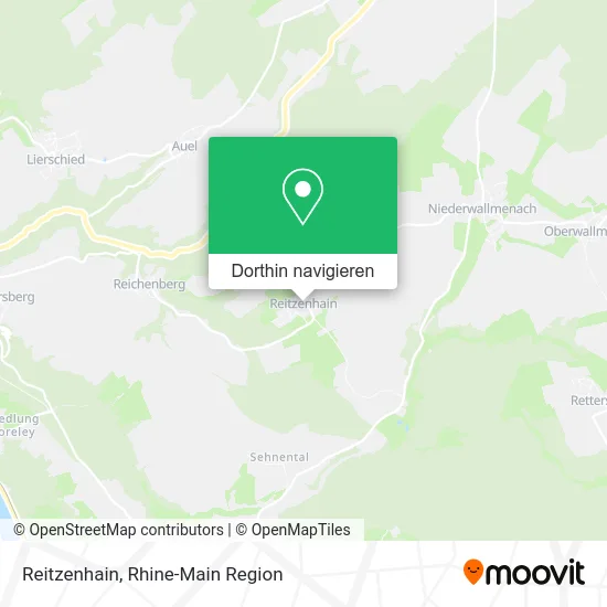 Reitzenhain Karte