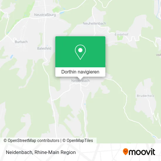 Neidenbach Karte
