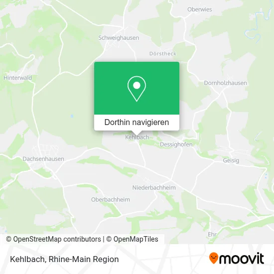 Kehlbach Karte