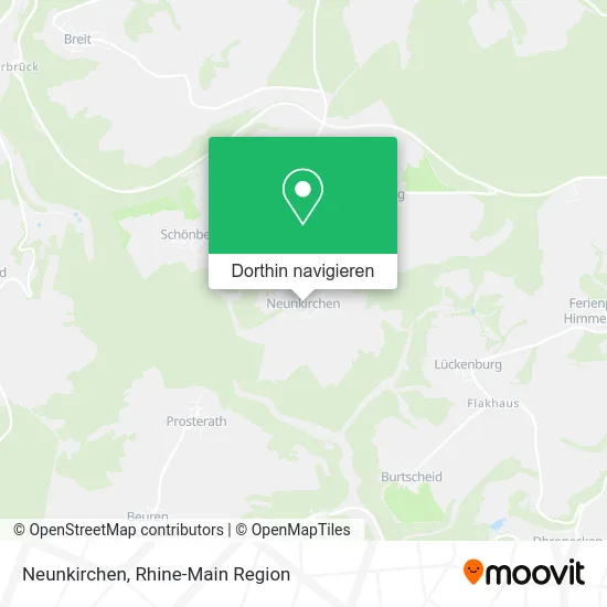 Neunkirchen Karte