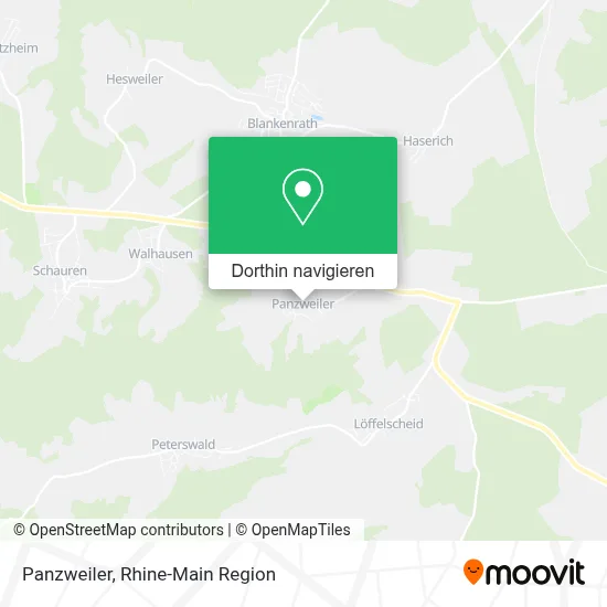 Panzweiler Karte