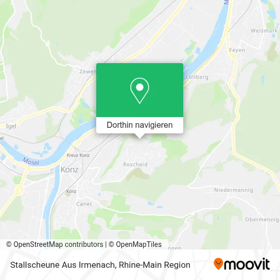 Stallscheune Aus Irmenach Karte